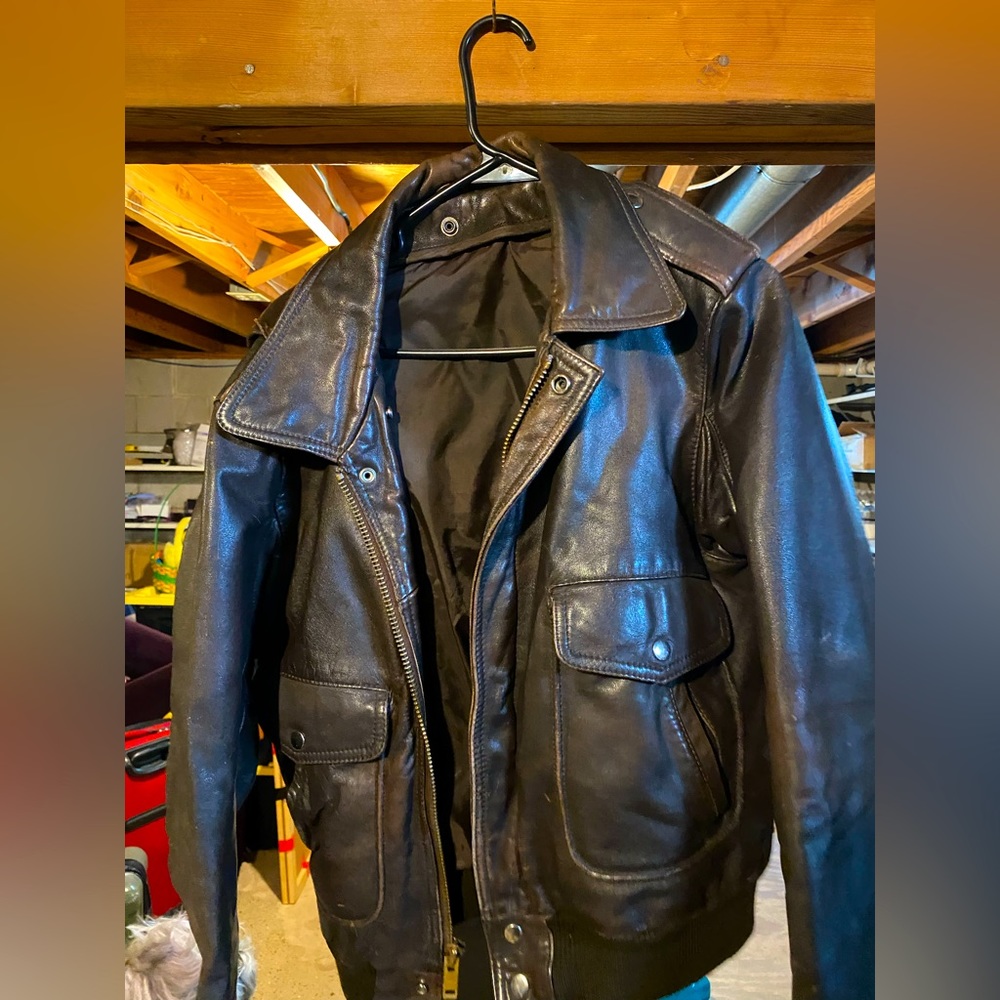 Brown Leather Jacket